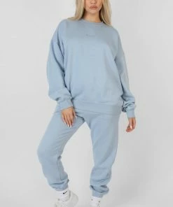 WASHED KAIIA OVERSIZED SWEATSHIRT IRIS