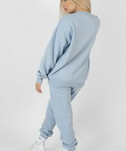 WASHED KAIIA OVERSIZED SWEATSHIRT IRIS