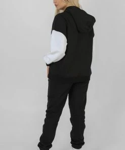 Kaiia VARSITY SEAM FRONT 90'S JOGGERS BLACK CLOTHING 10 Kaiia VARSITY SEAM FRONT 90'S JOGGERS BLACK CLOTHING