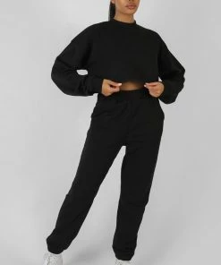 CLOTHING KAIIA SELF LOVE CLUB JOGGERS BLACK