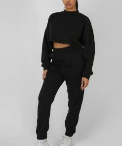 CLOTHING KAIIA SELF LOVE CLUB JOGGERS BLACK