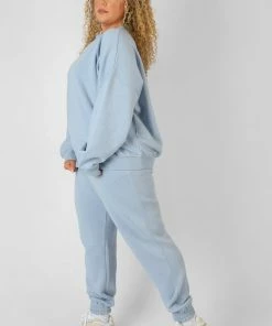 CURVE WASHED KAIIA 90'S JOGGERS IRIS