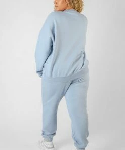 CLOTHING CURVE WASHED KAIIA OVERSIZED SWEATSHIRT IRIS