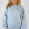 CLOTHING CURVE WASHED KAIIA OVERSIZED SWEATSHIRT IRIS