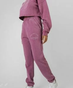 Kaiia SELF LOVE CLUB EMBROIDERY JOGGERS PURPLE 13 Kaiia SELF LOVE CLUB EMBROIDERY JOGGERS PURPLE