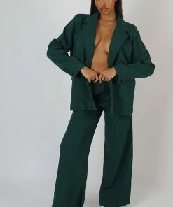 Kaiia DAD BLAZER FOREST GREEN