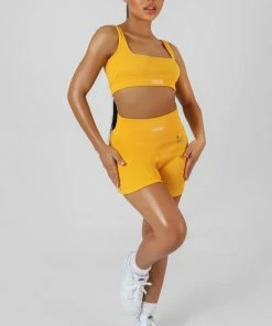 CLOTHING SQUARE NECK KAIIA SPORT BRALET MANGO