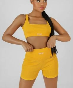 CLOTHING SQUARE NECK KAIIA SPORT BRALET MANGO