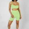 Kaiia CYCLING SHORT LIME CLOTHING