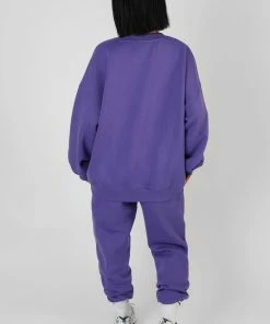 Kaiia EMBROIDERED SLOGAN 90'S JOGGER PURPLE 9 Kaiia EMBROIDERED SLOGAN 90'S JOGGER PURPLE