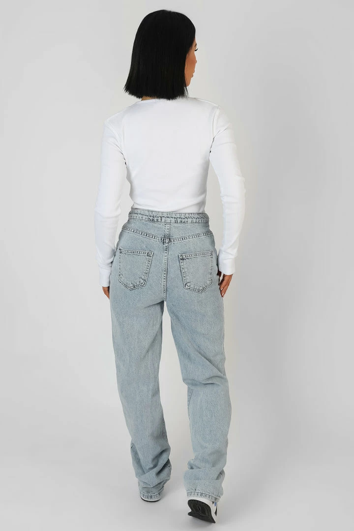 Kaiia CUT OUT SHOULDER TOP ECRU CLOTHING 6 Kaiia CUT OUT SHOULDER TOP ECRU CLOTHING