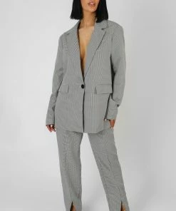 Kaiia HOUNDSTOOTH BLAZER