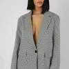Kaiia HOUNDSTOOTH BLAZER
