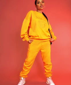 Kaiia CLOTHING MILAN TONAL EMBROIDERED SWEATSHIRTS MANGO 13 Kaiia CLOTHING MILAN TONAL EMBROIDERED SWEATSHIRTS MANGO