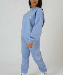 Kaiia BROOKLYN EMBROIDERED 90'S JOGGERS BLUEBELL CLOTHING 8 Kaiia BROOKLYN EMBROIDERED 90'S JOGGERS BLUEBELL CLOTHING