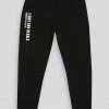 Kaiia CURVE SLOGAN LEGGING BLACK