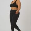 Kaiia CURVE BASIC LEGGING BLACK CLOTHING