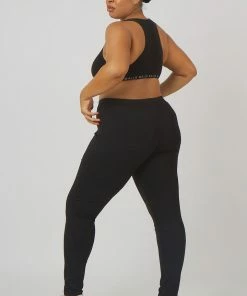 Kaiia CURVE BASIC LEGGING BLACK CLOTHING