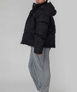 Kaiia CURVE ULTIMATE PUFFER BLACK OUTERWEAR & JACKETS