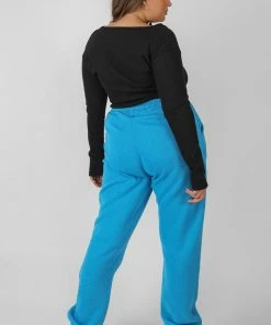 Kaiia CURVE DOUBLE ENDED ZIP RIB TOP BLACK CLOTHING