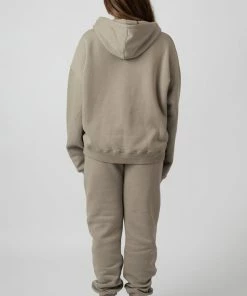 Kaiia OVERSIZED TEXT DETAIL HOODIE ELM CLOTHING
