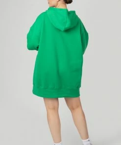 Kaiia OVERSIZED SWEAT HOODIE GREEN CLOTHING