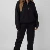Kaiia CLOTHING 90S OVERSIZED JOGGERS BLACK