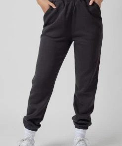 Kaiia 90S OVERSIZED JOGGERS DARK GREY