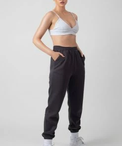 Kaiia 90S OVERSIZED JOGGERS DARK GREY