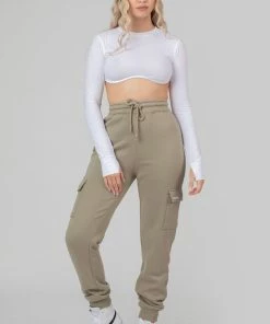 Kaiia CARGO JOGGERS ELM