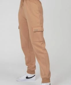 Kaiia CARGO JOGGERS BISCUIT