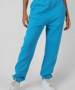 Kaiia 90'S OVERSIZED JOGGERS AI BLUE CLOTHING