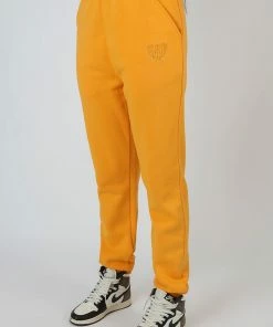 Kaiia CLOTHING MILAN TONAL EMBROIDERED JOGGERS MANGO 12 Kaiia CLOTHING MILAN TONAL EMBROIDERED JOGGERS MANGO