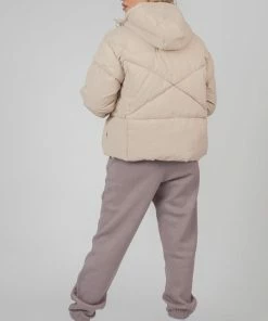 Kaiia ULTIMATE PUFFER ECRU CLOTHING