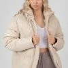 Kaiia ULTIMATE PUFFER ECRU CLOTHING