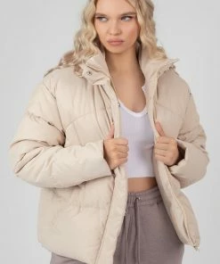 Kaiia ULTIMATE PUFFER ECRU CLOTHING