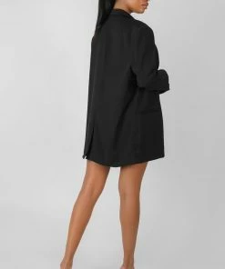 Kaiia LONGLINE BLAZER BLACK CLOTHING