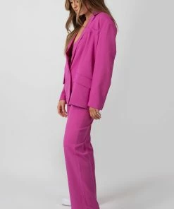 Kaiia OVERSIZED DAD BLAZER PINK