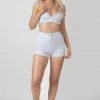 Kaiia CLOTHING BOOTY SHORT OATMEAL MARL