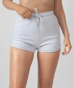 Kaiia CLOTHING BOOTY SHORT OATMEAL MARL