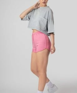 Kaiia CLOTHING BOOTY SHORT PINK