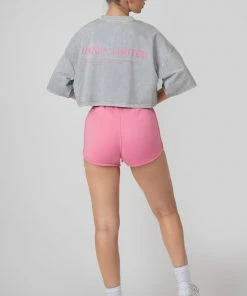 Kaiia CLOTHING BOOTY SHORT PINK