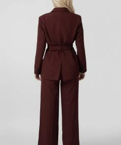 Kaiia CLOTHING DAD TROUSER PORT