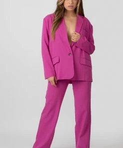 Kaiia DAD TROUSERS PINK CLOTHING