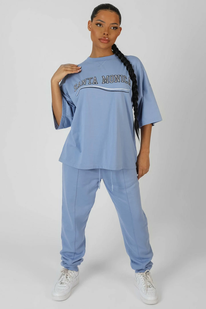 KAIIA SANTA MONICA OVERSIZED T-SHIRT BLUEBELL CLOTHING 6 KAIIA SANTA MONICA OVERSIZED T-SHIRT BLUEBELL CLOTHING