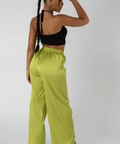 Kaiia SLINKY LOOP RUCHING CROP TOP BLACK CLOTHING 13 Kaiia SLINKY LOOP RUCHING CROP TOP BLACK CLOTHING