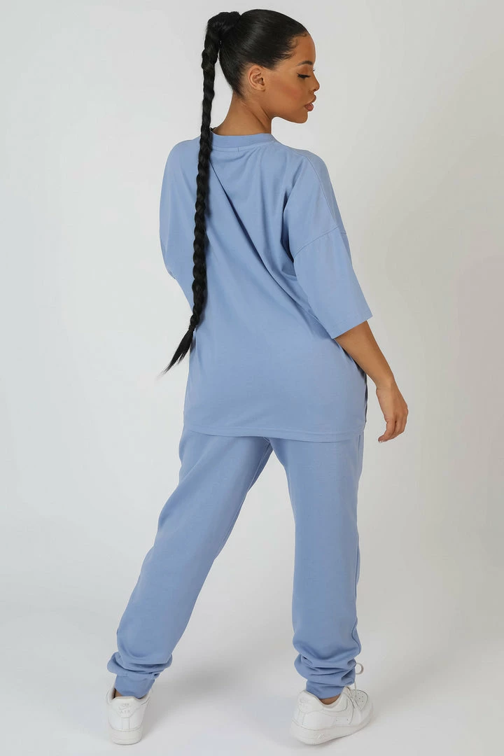 KAIIA SANTA MONICA OVERSIZED T-SHIRT BLUEBELL CLOTHING 8 KAIIA SANTA MONICA OVERSIZED T-SHIRT BLUEBELL CLOTHING