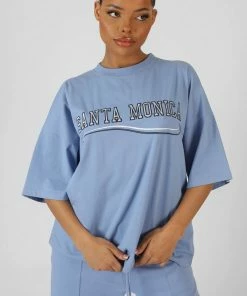 KAIIA SANTA MONICA OVERSIZED T-SHIRT BLUEBELL CLOTHING 15 KAIIA SANTA MONICA OVERSIZED T-SHIRT BLUEBELL CLOTHING
