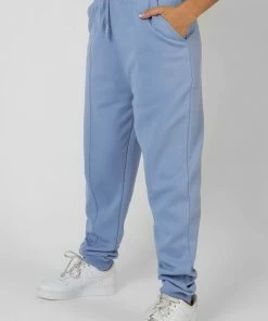 Kaiia CLOTHING SEAM FRONT JOGGERS BLUEBELL
