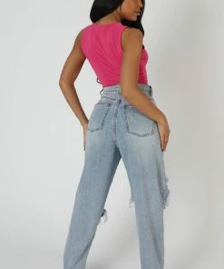 Kaiia ESSENTIAL BODYSUIT PINK CLOTHING 13 Kaiia ESSENTIAL BODYSUIT PINK CLOTHING